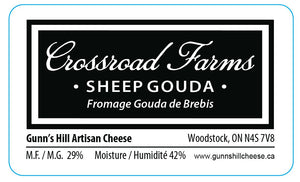 Crossroad Farms Sheep Gouda